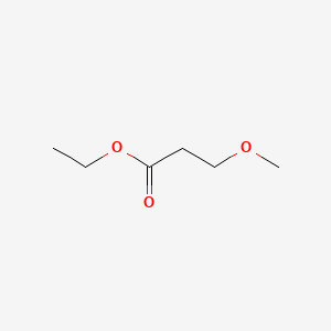 Ethyl 3-Methoxypropionate chemical structure (CAS 10606-42-5)