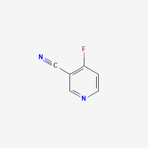 4-Fluoronicotinonitrile chemical structure (CAS 1060802-53-0)