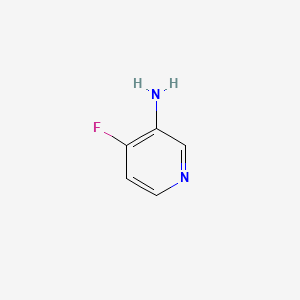 4-Fluoropyridin-3-amine chemical structure (CAS 1060804-19-4)