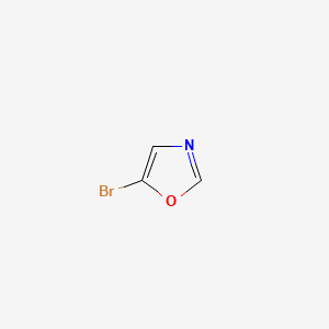 5-Bromooxazole chemical structure (CAS 1060812-80-7)