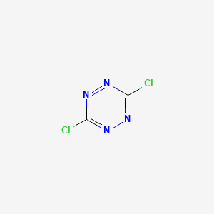 3,6-Dichloro-1,2,4,5-tetrazine chemical structure (CAS 106131-61-7)