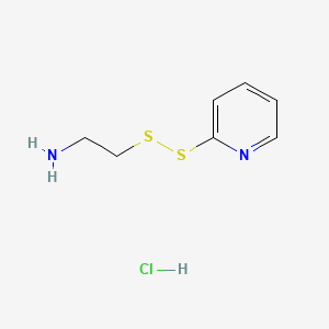 S-(2-Pyridylthio)cysteamine hydrochloride chemical structure (CAS 106139-15-5)