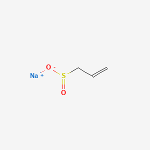 Sodium prop-2-ene-1-sulfinate chemical structure (CAS 106181-88-8)