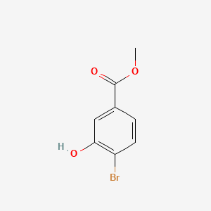 Methyl 4-bromo-3-hydroxybenzoate chemical structure (CAS 106291-80-9)