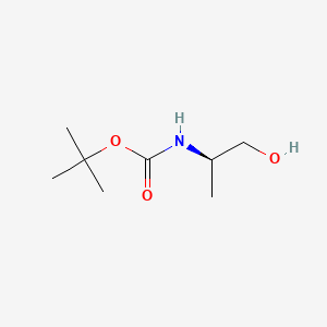 Boc-D-Alaninol chemical structure (CAS 106391-86-0)