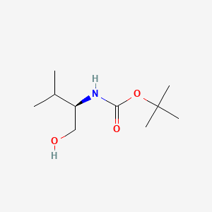 Boc-D-Valinol chemical structure (CAS 106391-87-1)