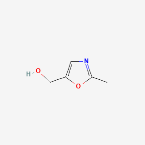 (2-Methyloxazol-5-yl)methanol chemical structure (CAS 1065073-48-4)