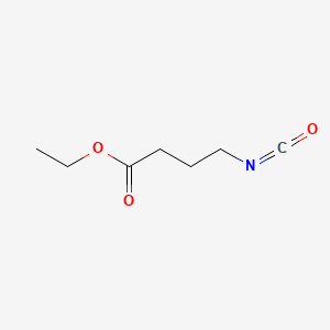 Ethyl 4-isocyanatobutanoate chemical structure (CAS 106508-62-7)