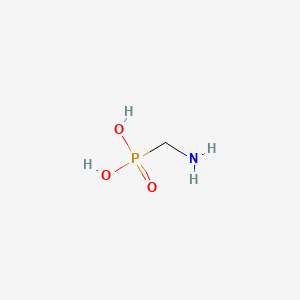 (Aminomethyl)phosphonic acid chemical structure (CAS 1066-51-9)