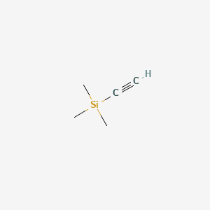 Ethynyltrimethylsilane chemical structure (CAS 1066-54-2)