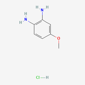 4-Methoxybenzene-1,2-diamine hydrochloride chemical structure (CAS 106658-14-4)