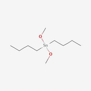 Dibutyldimethoxytin chemical structure (CAS 1067-55-6)