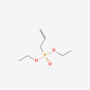 Diethyl allylphosphonate chemical structure (CAS 1067-87-4)