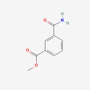 Methyl 3-carbamoylbenzoate chemical structure (CAS 106748-24-7)