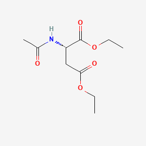 (S)-Diethyl 2-acetamidosuccinate chemical structure (CAS 1069-39-2)