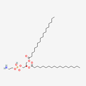 (2R)-3-(((2-Aminoethoxy)(hydroxy)phosphoryl)oxy)propane-1,2-diyl distearate chemical structure (CAS 1069-79-0)