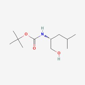 Boc-D-Leucinol chemical structure (CAS 106930-51-2)