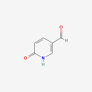 6-Oxo-1,6-dihydropyridine-3-carbaldehyde chemical structure (CAS 106984-91-2)