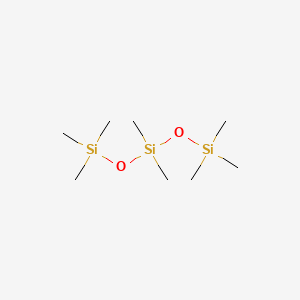 1,1,1,3,3,5,5,5-Octamethyltrisiloxane chemical structure (CAS 107-51-7)