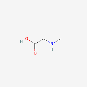 N-Methylglycine chemical structure (CAS 107-97-1)