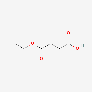 4-Ethoxy-4-oxobutanoic acid chemical structure (CAS 1070-34-4)