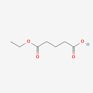 5-Ethoxy-5-oxopentanoic acid chemical structure (CAS 1070-62-8)