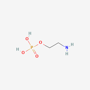 O-Phosphorylethanolamine chemical structure (CAS 1071-23-4)