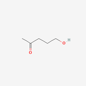 5-Hydroxypentan-2-one chemical structure (CAS 1071-73-4)