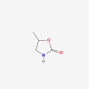 5-Methyloxazolidin-2-one chemical structure (CAS 1072-70-4)