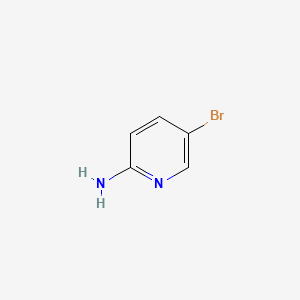 5-Bromopyridin-2-amine chemical structure (CAS 1072-97-5)