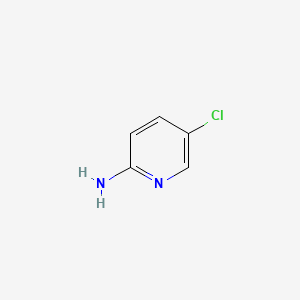2-Amino-5-chloropyridine chemical structure (CAS 1072-98-6)