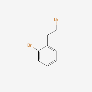 1-Bromo-2-(2-bromoethyl)benzene chemical structure (CAS 1074-15-3)