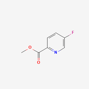 Methyl 5-fluoropicolinate chemical structure (CAS 107504-07-4)