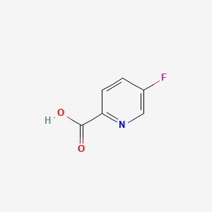5-Fluoro-2-picolinic acid chemical structure (CAS 107504-08-5)