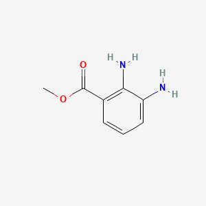 Methyl 2,3-diaminobenzoate chemical structure (CAS 107582-20-7)