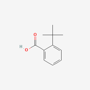2-(tert-Butyl)benzoic acid chemical structure (CAS 1077-58-3)