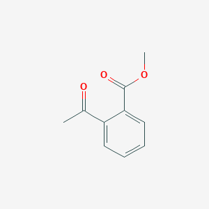 Methyl 2-acetylbenzoate chemical structure (CAS 1077-79-8)