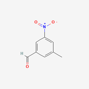 3-Methyl-5-nitrobenzaldehyde chemical structure (CAS 107757-06-2)