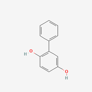 [1,1'-Biphenyl]-2,5-diol chemical structure (CAS 1079-21-6)