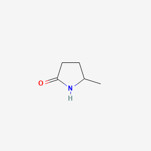 5-Methylpyrrolidin-2-one chemical structure (CAS 108-27-0)
