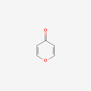 4H-Pyran-4-one chemical structure (CAS 108-97-4)