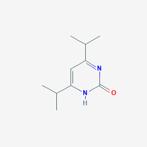 4,6-Diisopropylpyrimidin-2(1H)-one chemical structure (CAS 1080650-04-9)