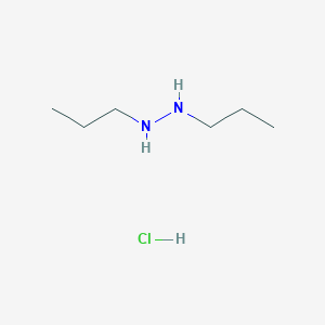 1,2-Dipropylhydrazine hydrochloride chemical structure (CAS 1081797-30-9)