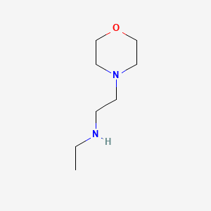 N-Ethyl-2-morpholinoethanamine chemical structure (CAS 108302-54-1)