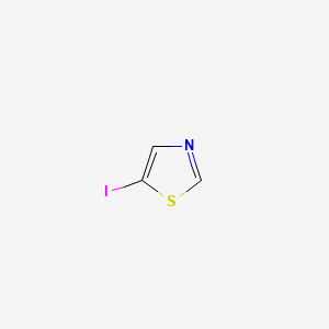 5-Iodothiazole chemical structure (CAS 108306-61-2)