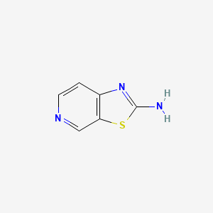 Thiazolo[5,4-c]pyridin-2-amine chemical structure (CAS 108310-79-8)
