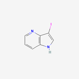 3-Iodo-1H-pyrrolo[3,2-b]pyridine chemical structure (CAS 1083181-26-3)