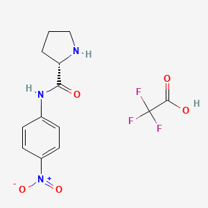 L-Proline p-nitroanilide trifluoroacetate salt chemical structure (CAS 108321-19-3)