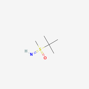 tert-Butyl(imino)(methyl)-l6-sulfanone chemical structure (CAS 1085526-21-1)