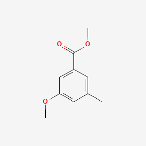 Methyl 3-methoxy-5-methylbenzoate chemical structure (CAS 108593-44-8)